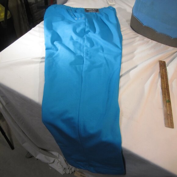 Alfred dunner turquoise pants size 12P - Picture 5 of 5